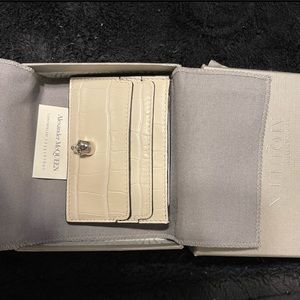 Alexander Mcqueen card wallet
